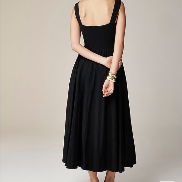COPY - J. Crew Sweetheart Tank Dress With Poplin Skirt - Picture 5 of 6
